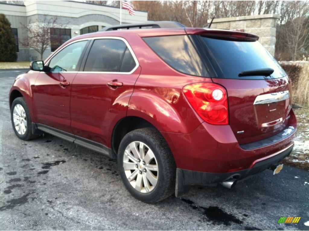 Cardinal Red Metallic 2011 Chevrolet Equinox LT AWD Exterior Photo #88865500