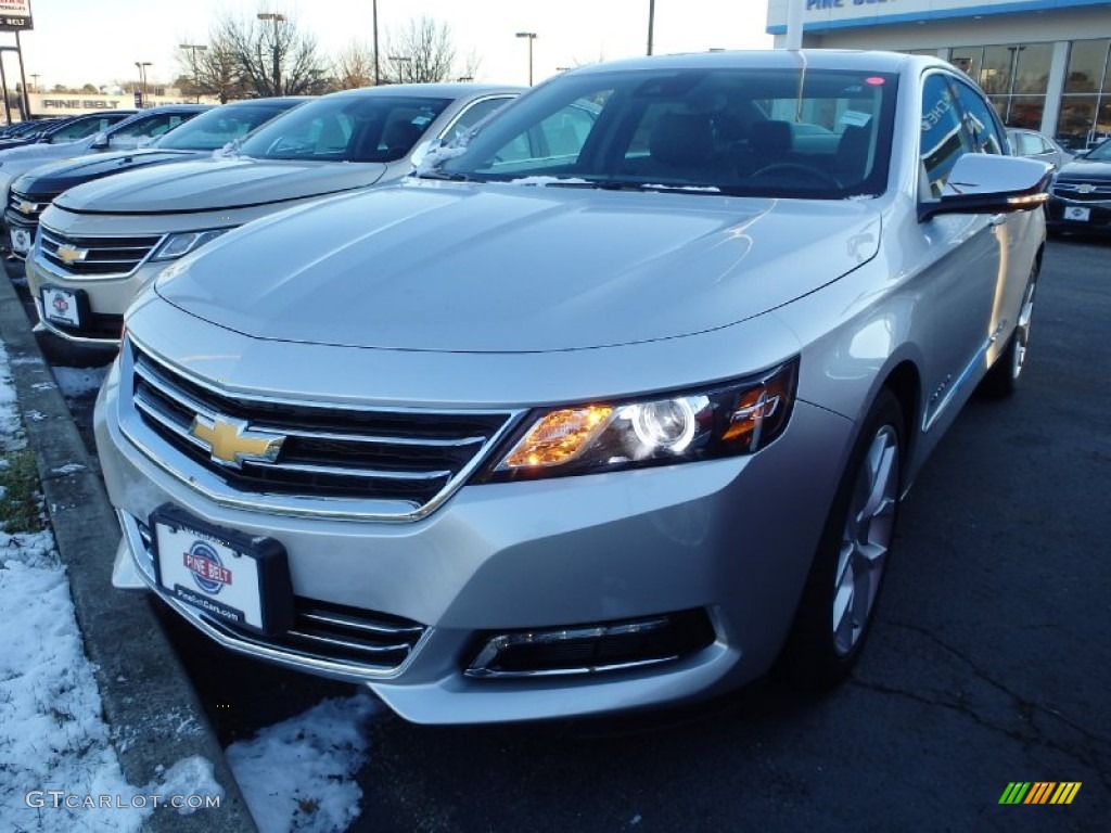 2014 Impala LTZ - Silver Ice Metallic / Jet Black/Dark Titanium photo #1