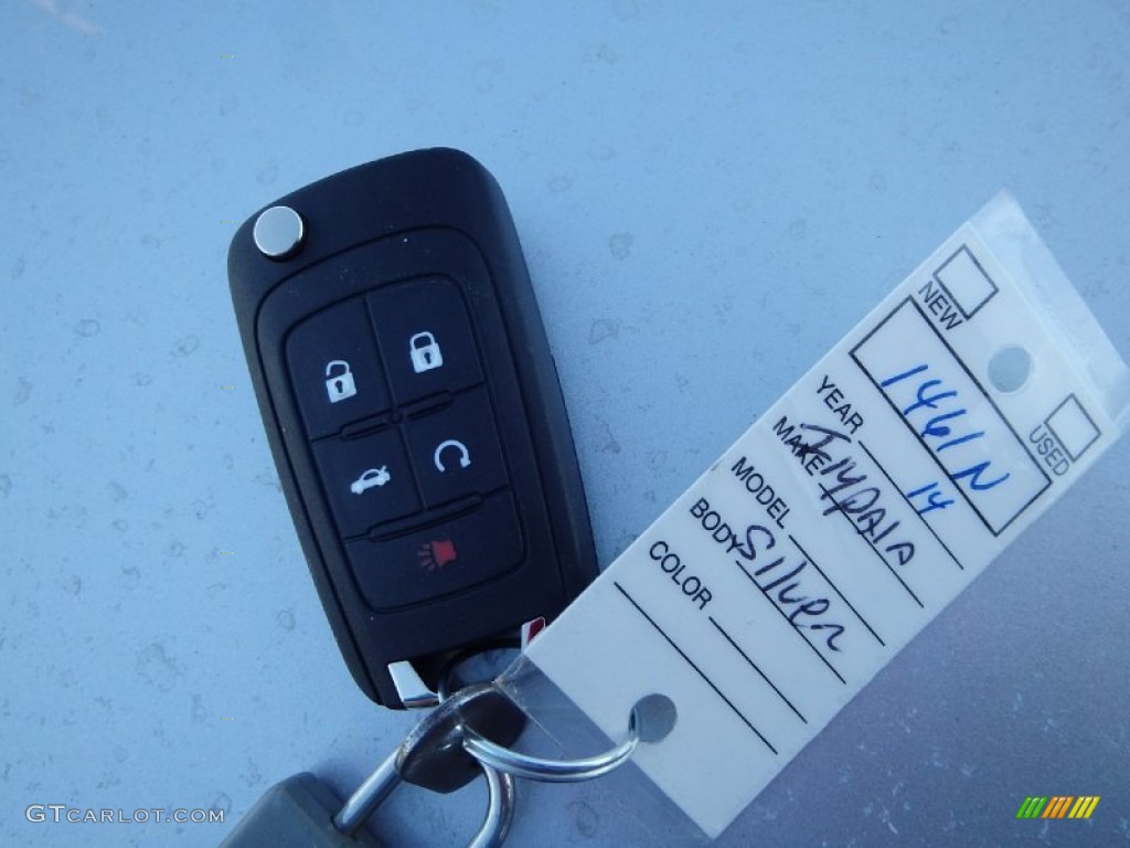 2014 Impala LTZ - Silver Ice Metallic / Jet Black/Dark Titanium photo #8