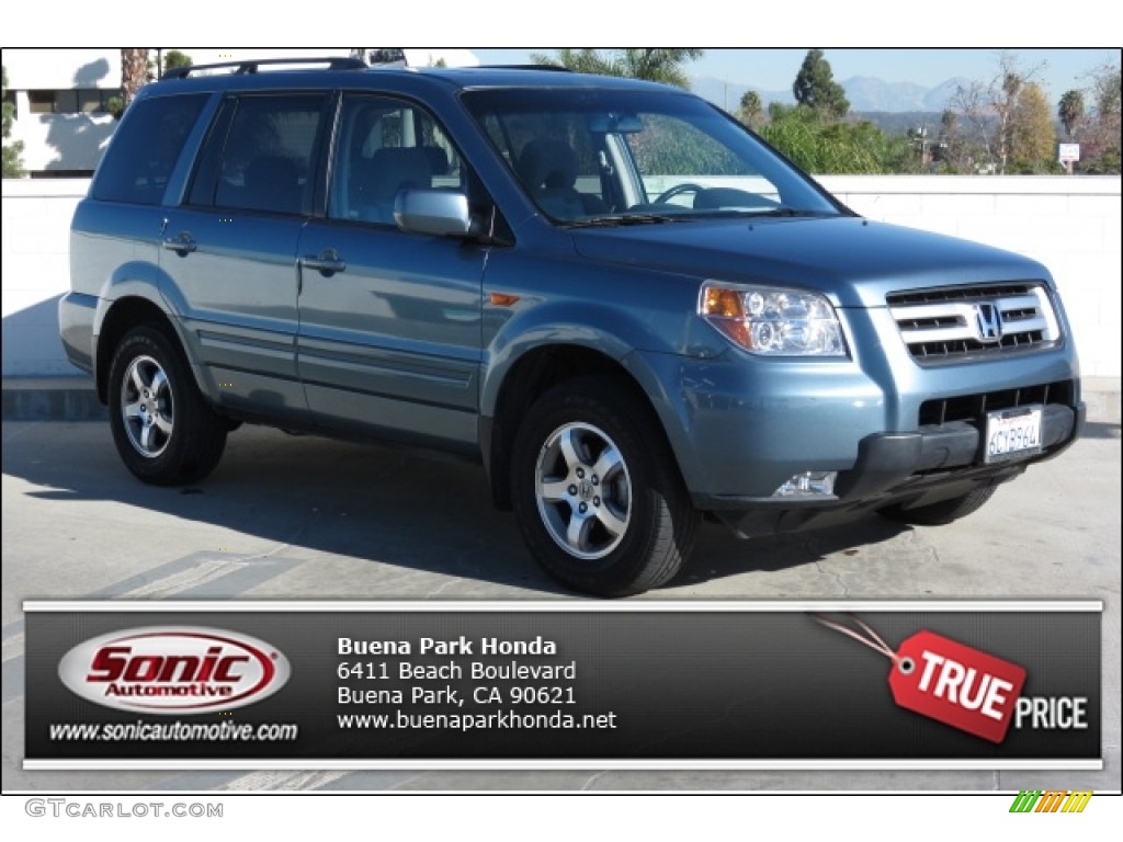 2008 Pilot Special Edition - Steel Blue Metallic / Gray photo #1