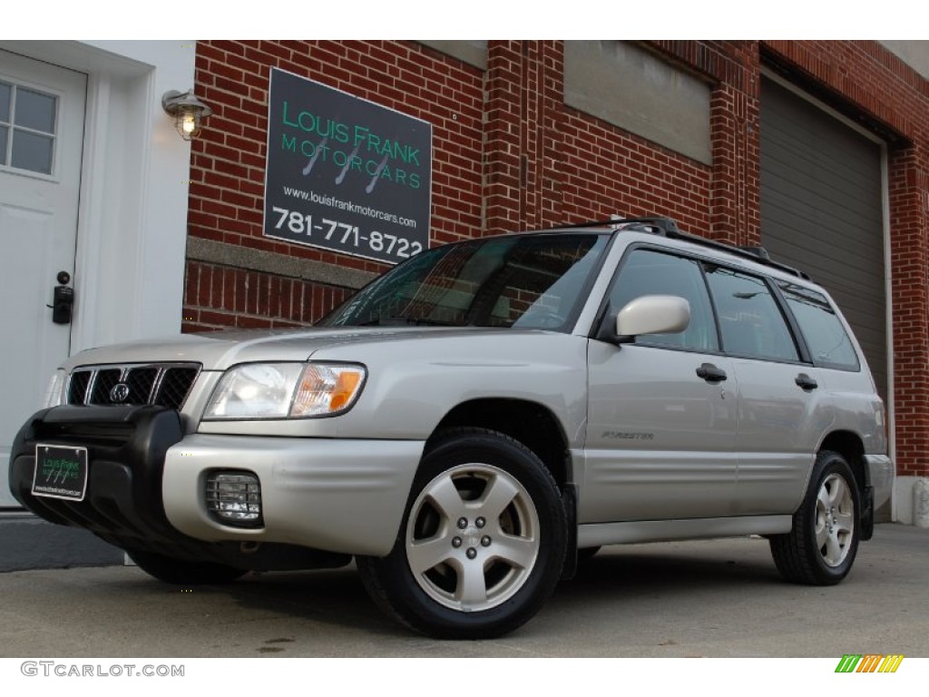 2001 Forester 2.5 S - Silverthorn Metallic / Gray photo #4
