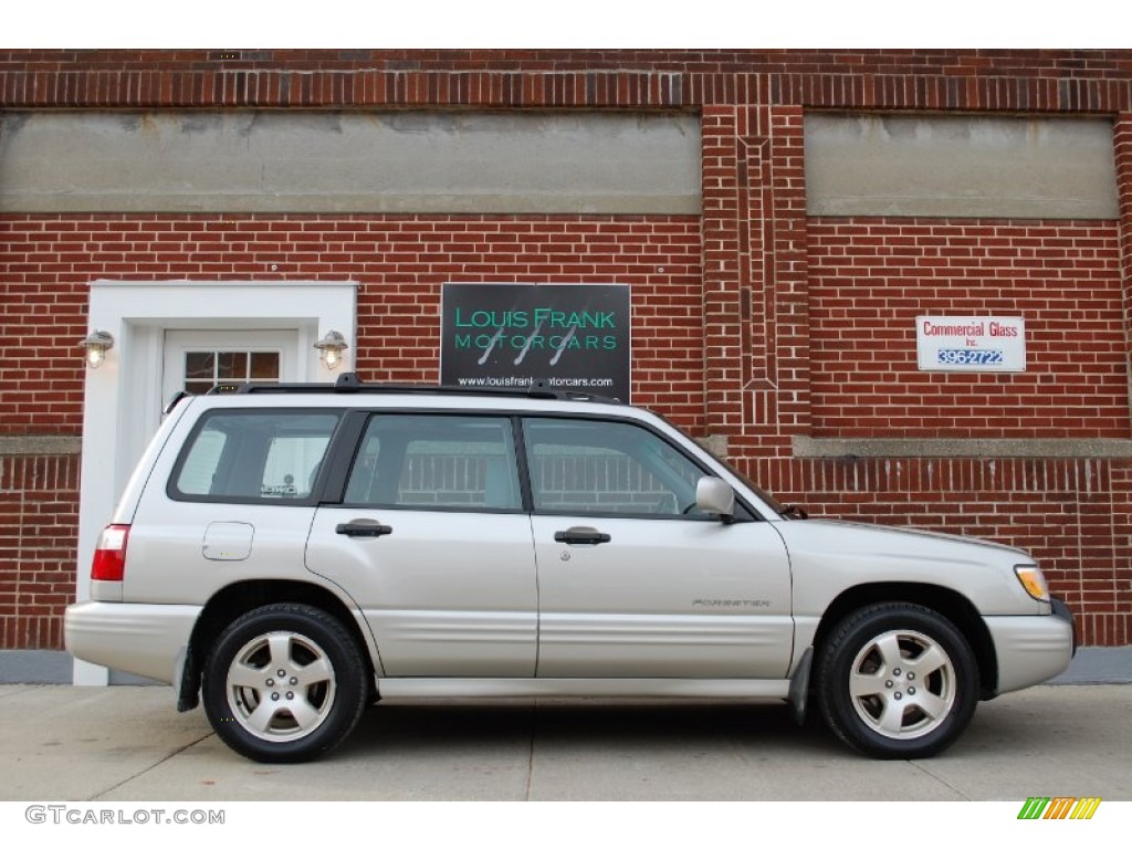 2001 Forester 2.5 S - Silverthorn Metallic / Gray photo #6