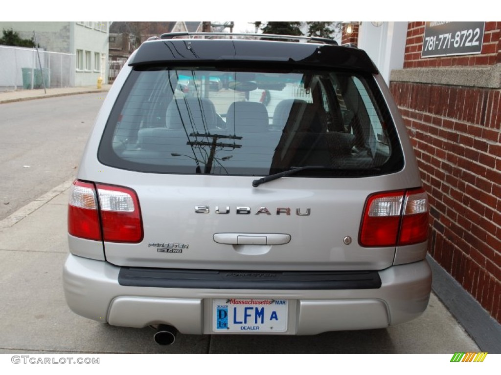 2001 Forester 2.5 S - Silverthorn Metallic / Gray photo #8