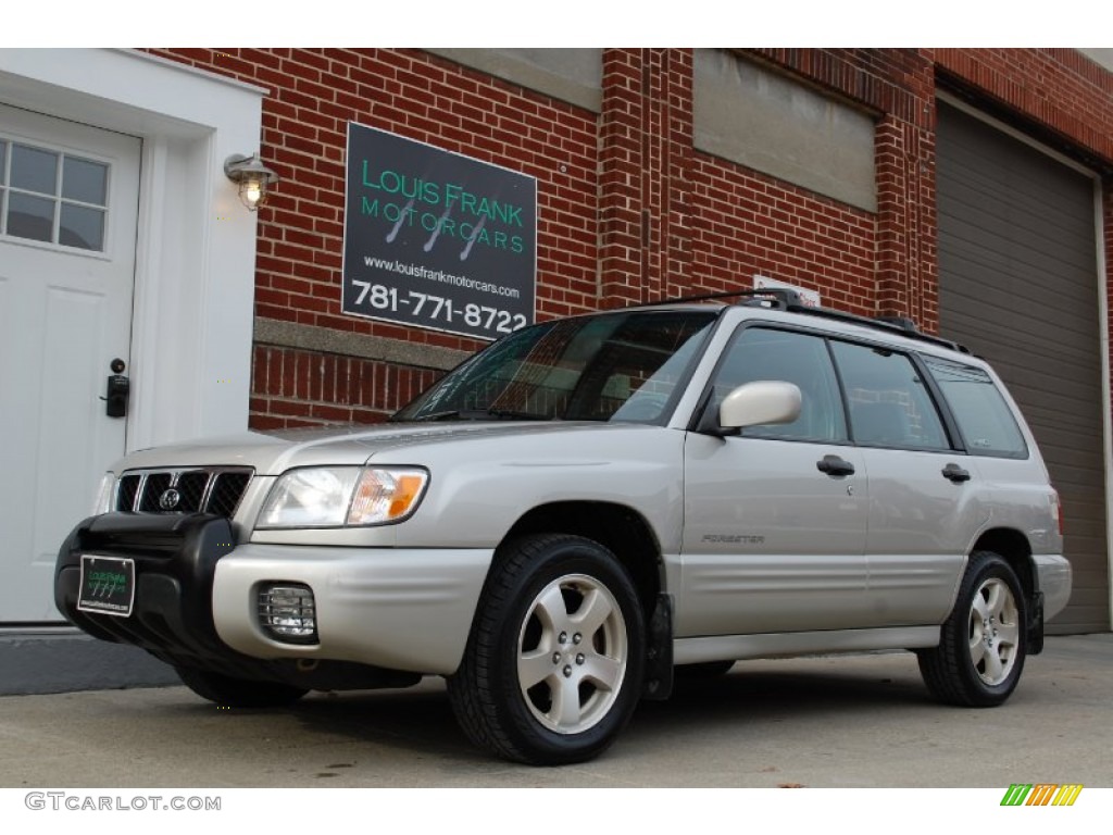 2001 Forester 2.5 S - Silverthorn Metallic / Gray photo #9