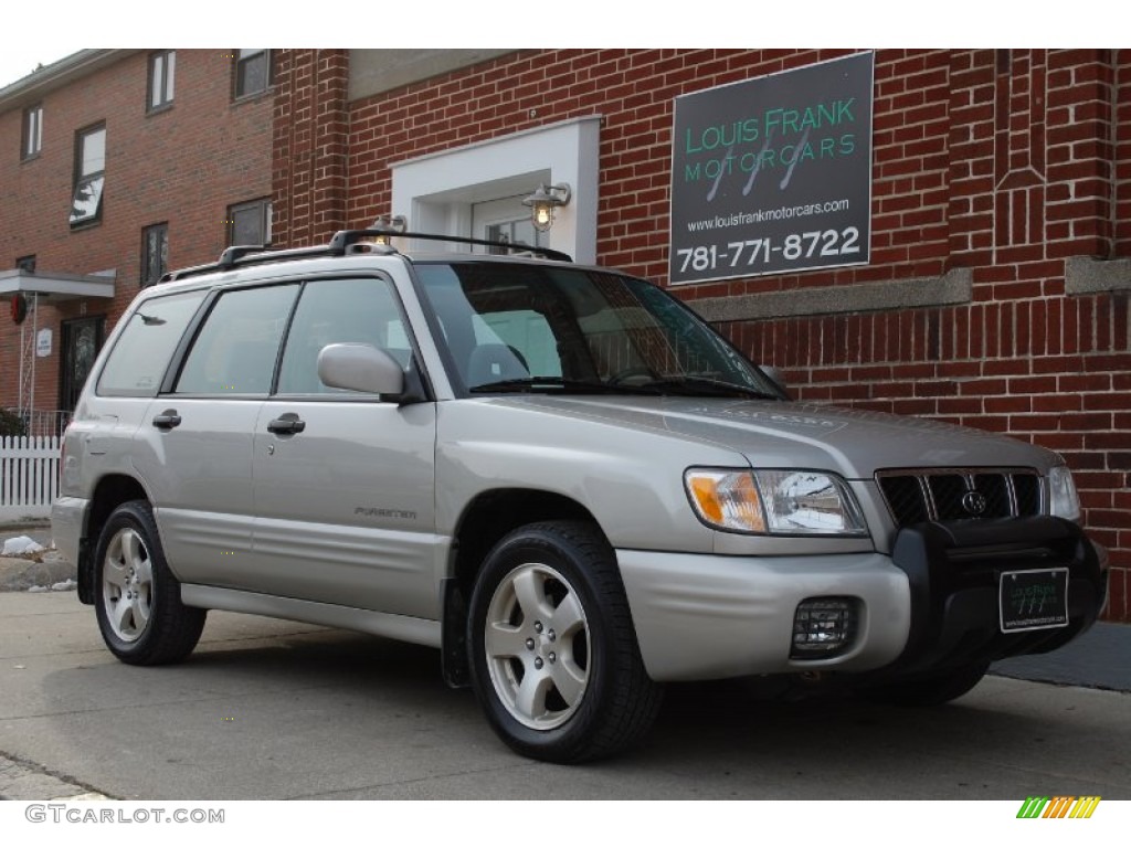 2001 Forester 2.5 S - Silverthorn Metallic / Gray photo #10