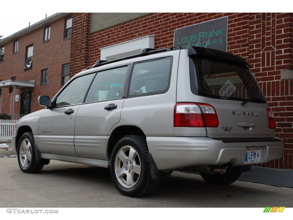 2001 Forester 2.5 S - Silverthorn Metallic / Gray photo #11