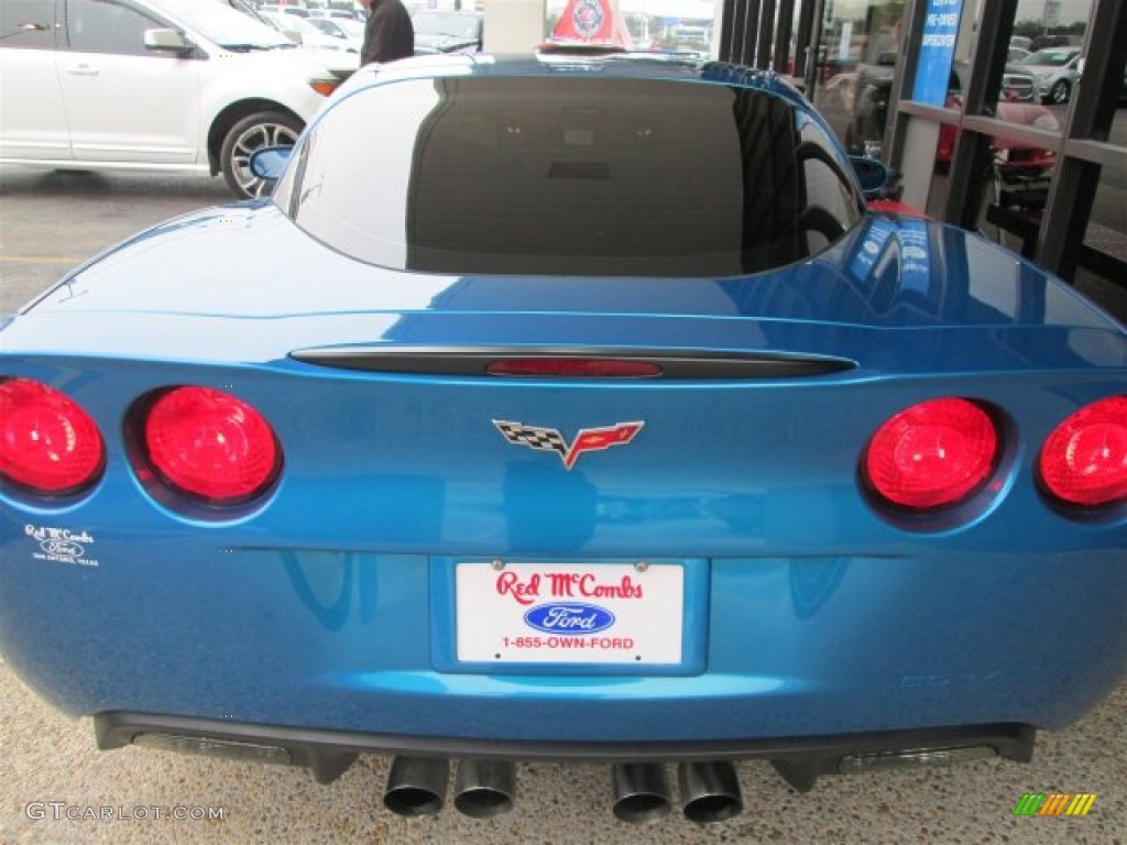 2009 Corvette Coupe - Jetstream Blue Metallic / Ebony photo #5