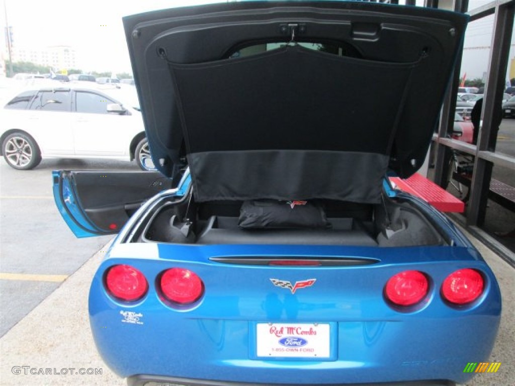 2009 Corvette Coupe - Jetstream Blue Metallic / Ebony photo #8