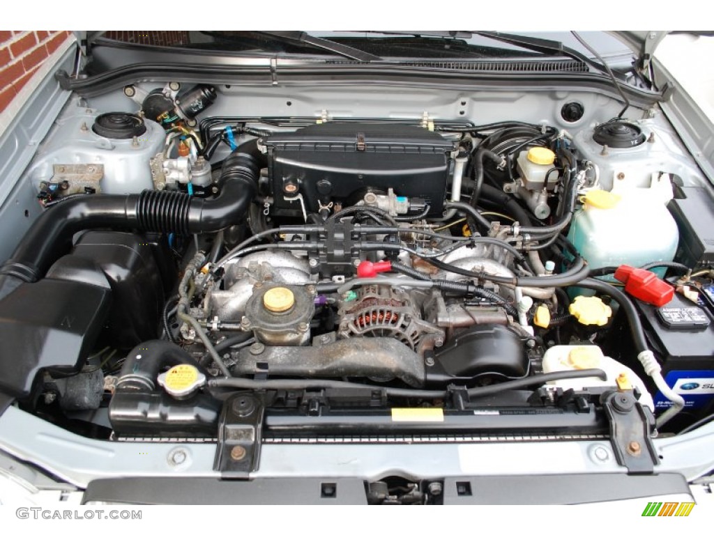 2001 Forester 2.5 S - Silverthorn Metallic / Gray photo #78