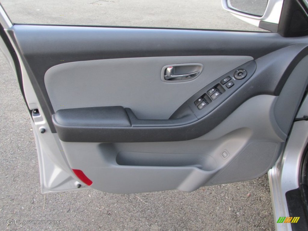 2010 Hyundai Elantra GLS Gray Door Panel Photo #88870274