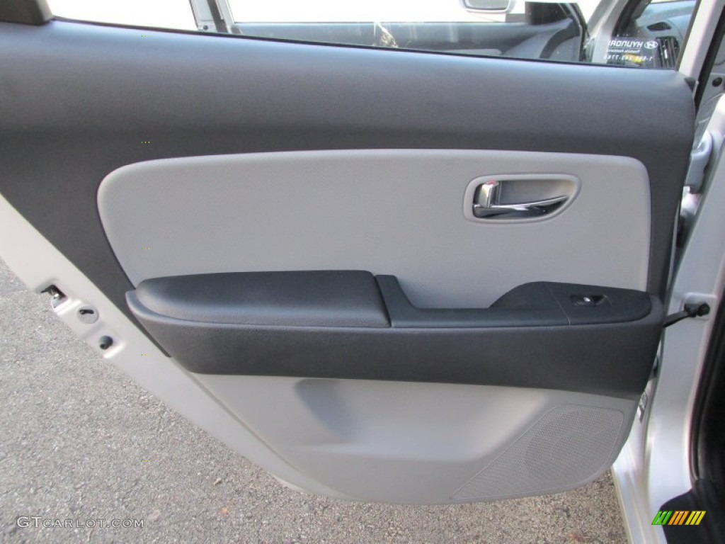 2010 Hyundai Elantra GLS Gray Door Panel Photo #88870338