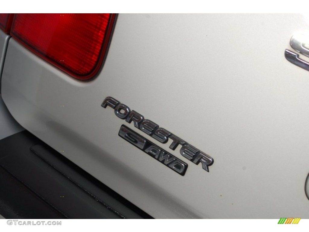 2001 Forester 2.5 S - Silverthorn Metallic / Gray photo #97