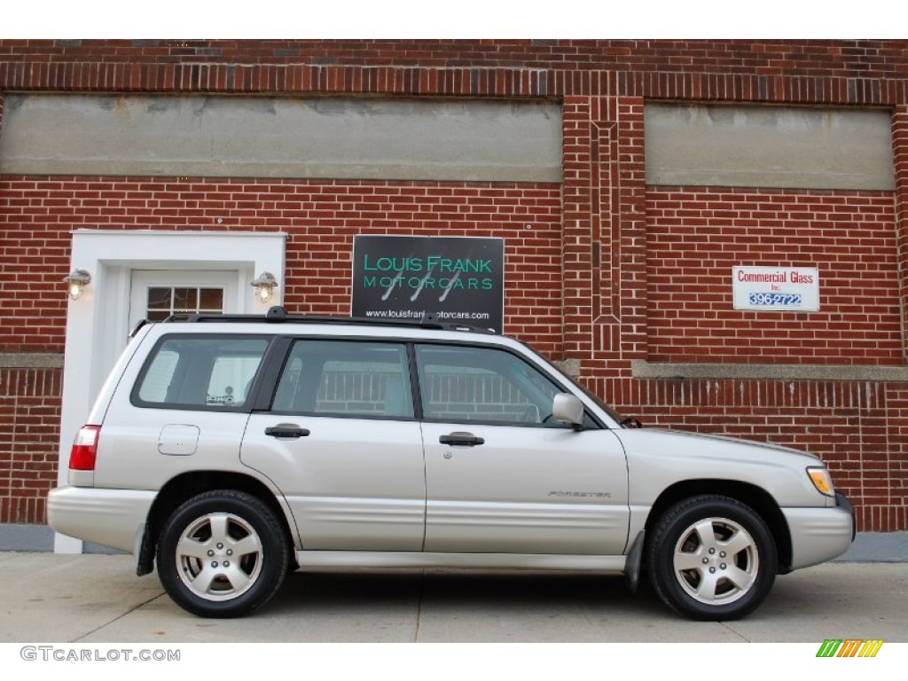2001 Forester 2.5 S - Silverthorn Metallic / Gray photo #100