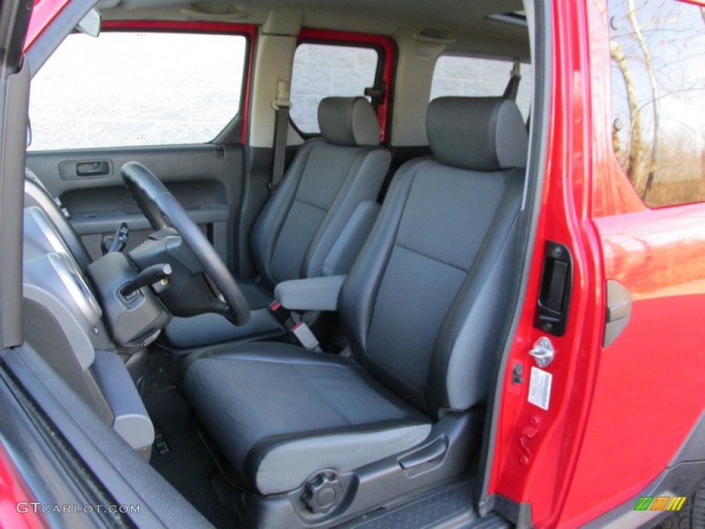 2005 Element EX AWD - Rallye Red / Black/Gray photo #12