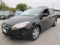 2014 Tuxedo Black Ford Focus S Sedan  photo #1