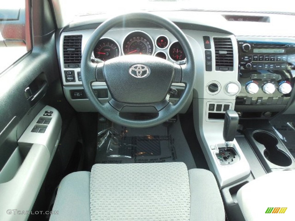 2008 Tundra SR5 Double Cab 4x4 - Radiant Red / Graphite Gray photo #6