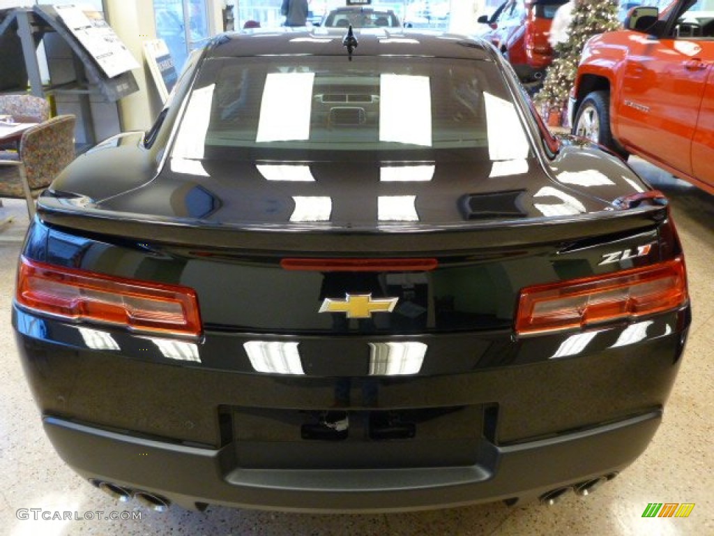 2014 Camaro ZL1 Coupe - Black / Black photo #3