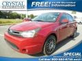 Sangria Red Metallic 2011 Ford Focus SES Sedan