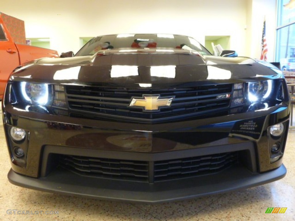 2014 Camaro ZL1 Coupe - Black / Black photo #17