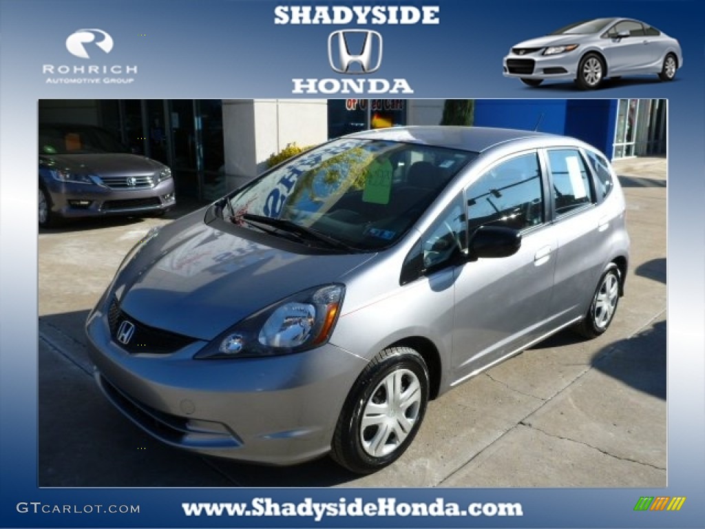 Storm Silver Metallic Honda Fit