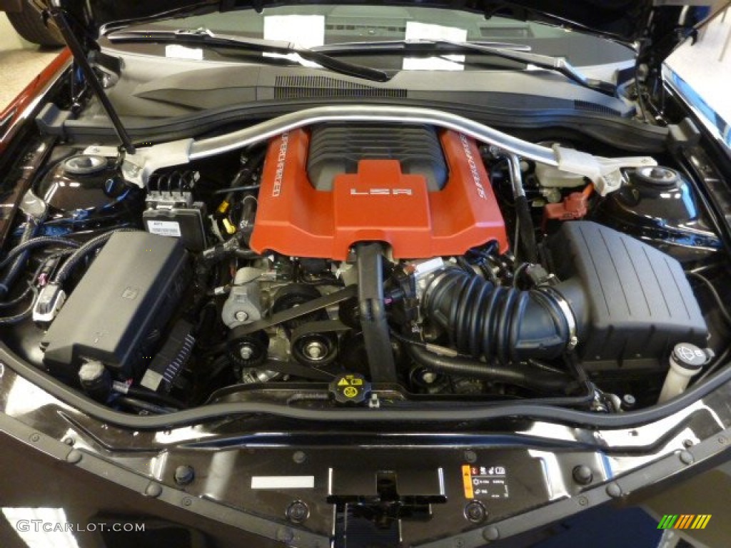 2014 Chevrolet Camaro ZL1 Coupe 6.2 Liter ZL1 Eaton Supercharged OHV 16-Valve LSA V8 Engine Photo #88873158