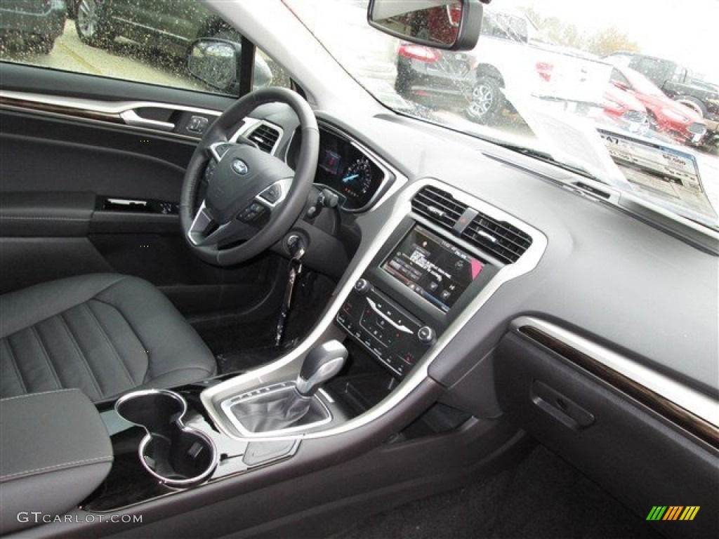 2014 Fusion Hybrid SE - Sterling Gray / Charcoal Black photo #11