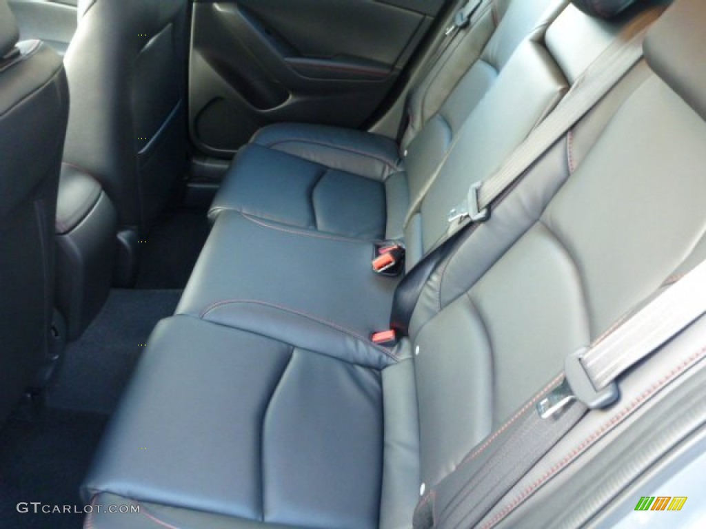 2014 Mazda MAZDA3 i Grand Touring 5 Door Rear Seat Photo #88875222