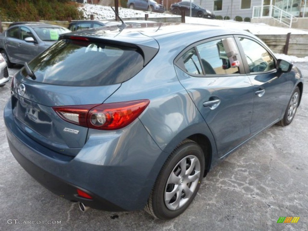 Blue Reflex Mica 2014 Mazda MAZDA3 i Sport 5 Door Exterior Photo #88875489