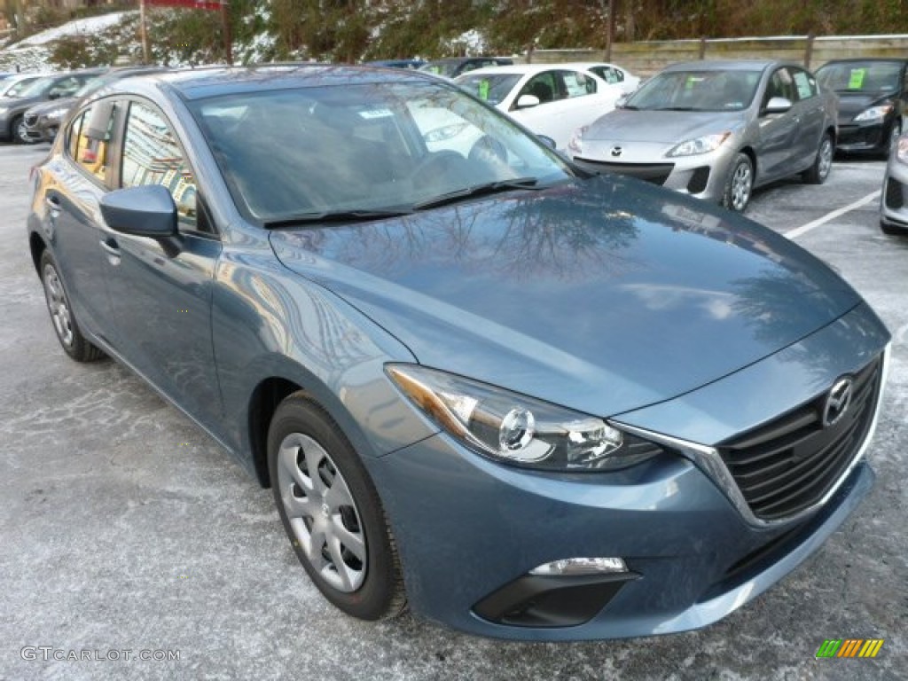 Blue Reflex Mica 2014 Mazda MAZDA3 i Sport 5 Door Exterior Photo #88875528