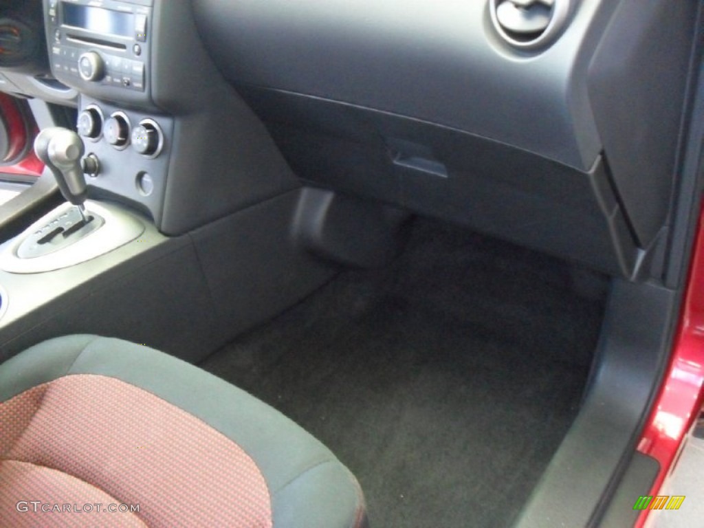 2008 Rogue SL AWD - Venom Red Pearl / Black/Red photo #10