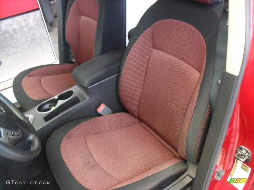 2008 Rogue SL AWD - Venom Red Pearl / Black/Red photo #12