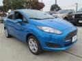 Blue Candy - Fiesta SE Sedan Photo No. 7