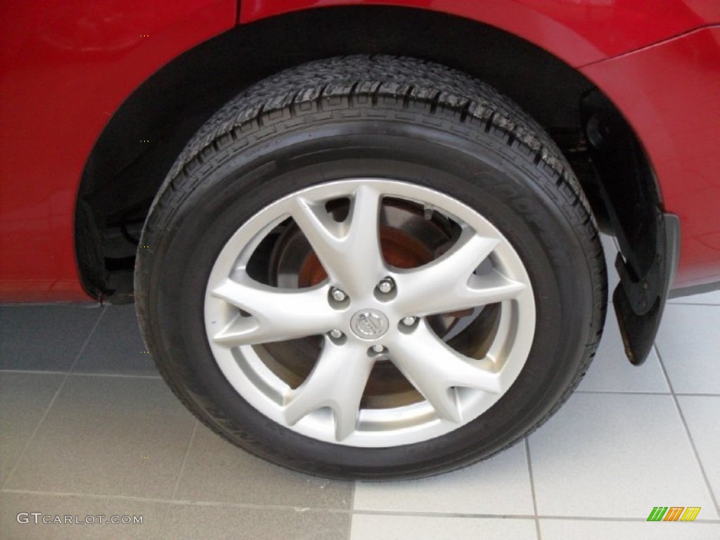2008 Rogue SL AWD - Venom Red Pearl / Black/Red photo #18