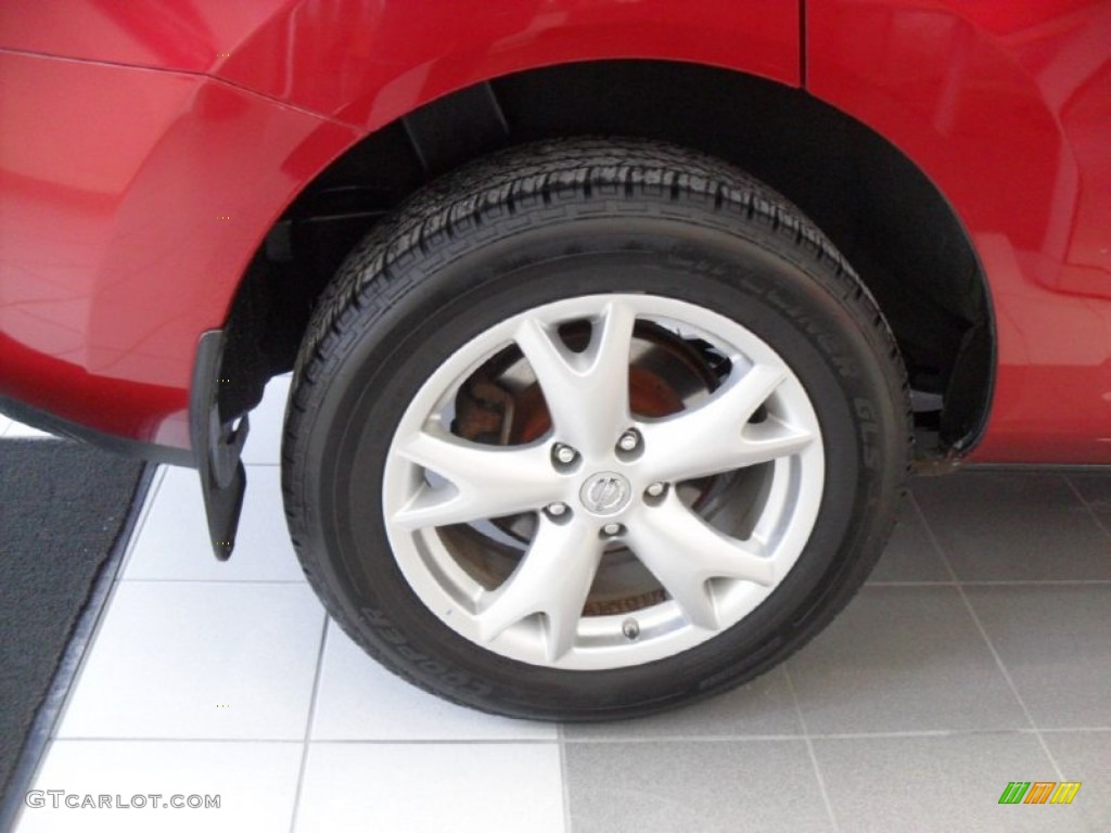 2008 Rogue SL AWD - Venom Red Pearl / Black/Red photo #19