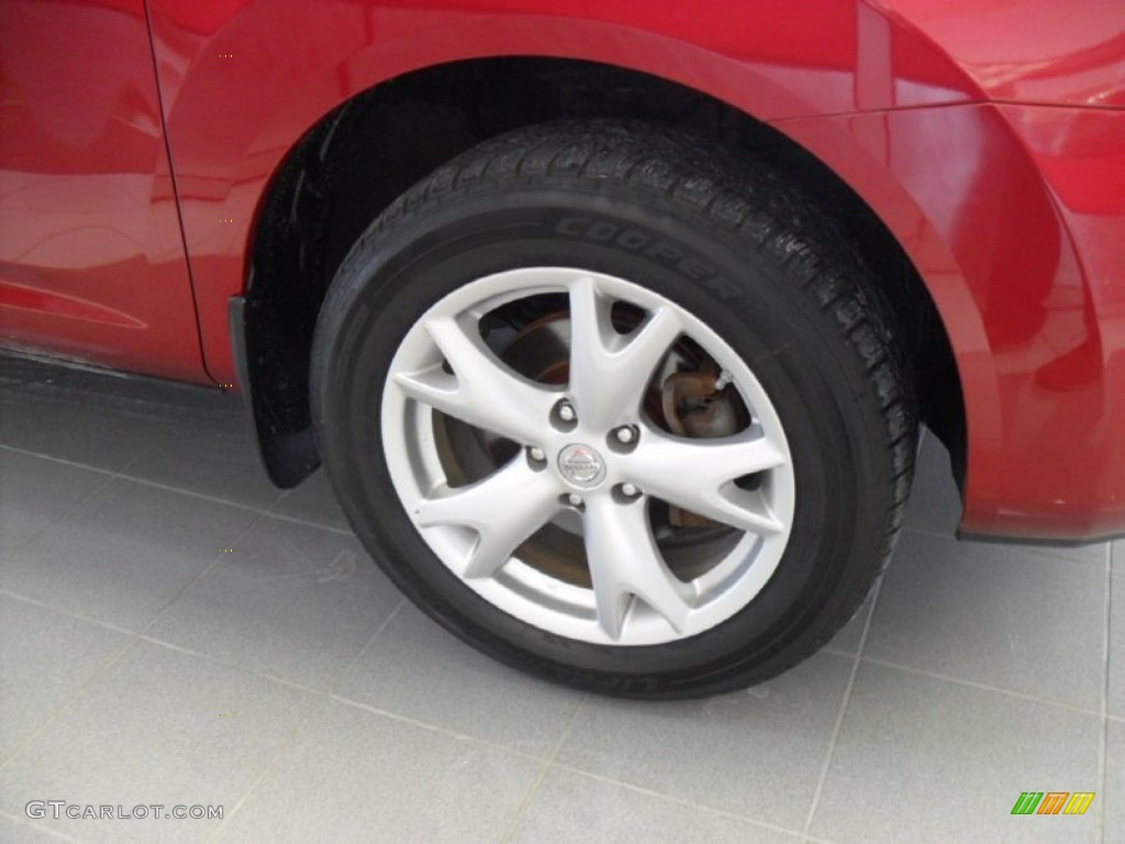 2008 Rogue SL AWD - Venom Red Pearl / Black/Red photo #20
