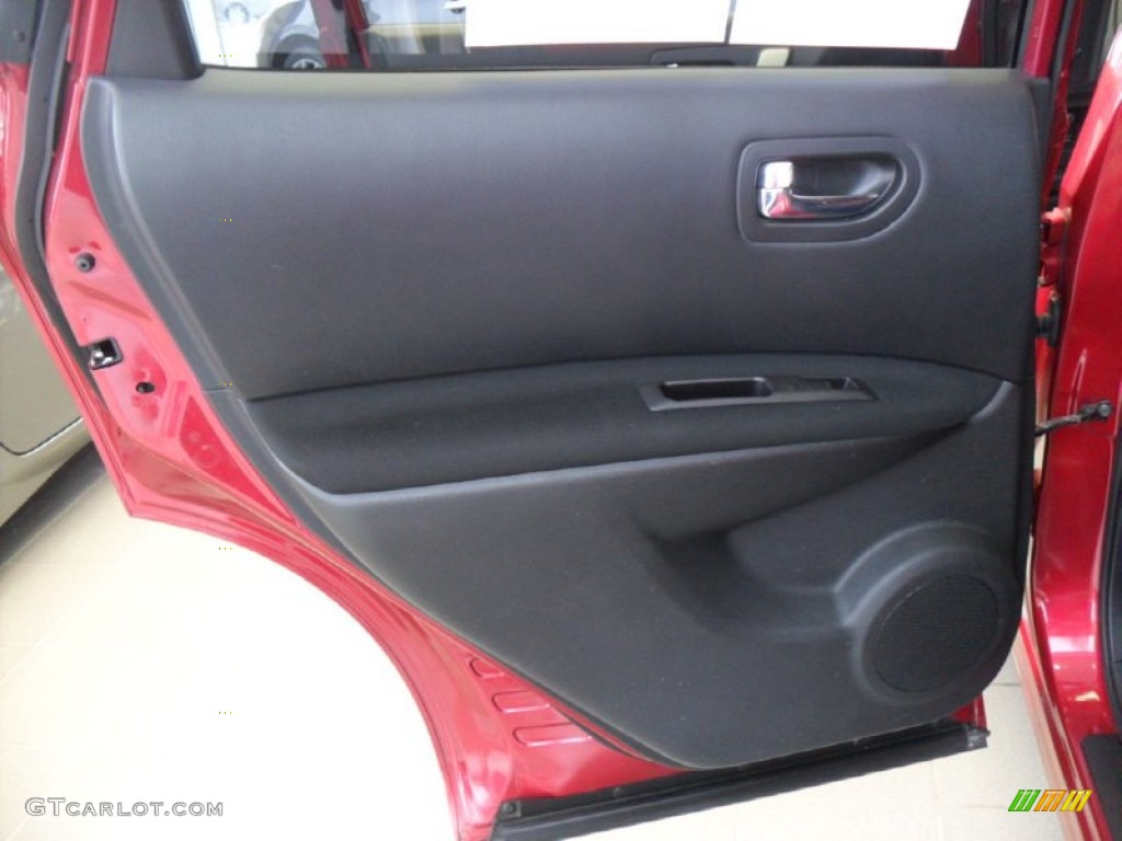 2008 Rogue SL AWD - Venom Red Pearl / Black/Red photo #23