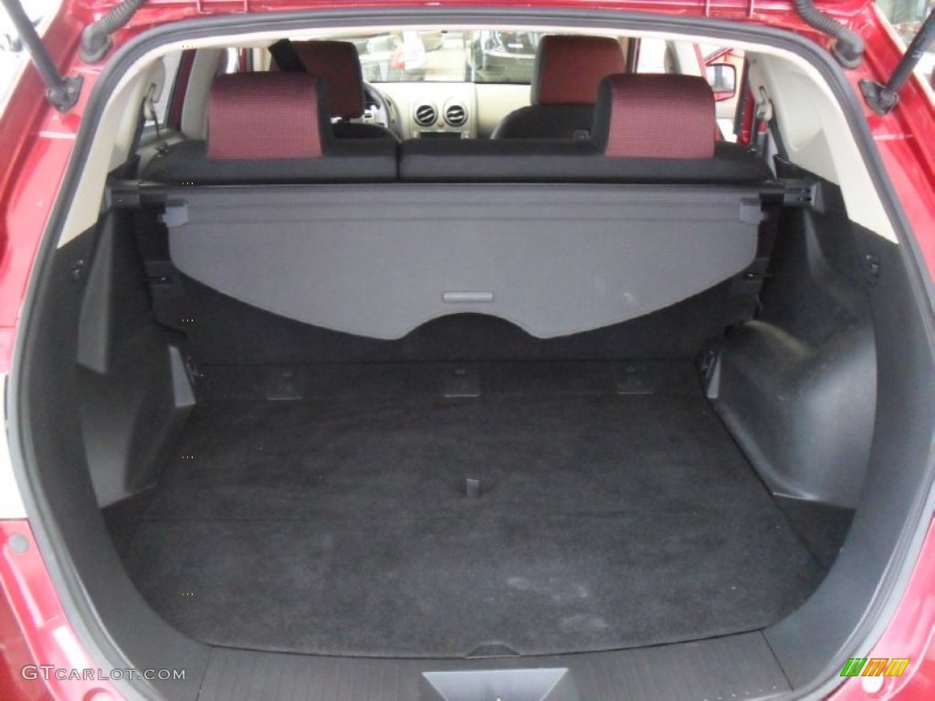 2008 Rogue SL AWD - Venom Red Pearl / Black/Red photo #25