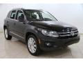 Deep Black Metallic - Tiguan SE Photo No. 1
