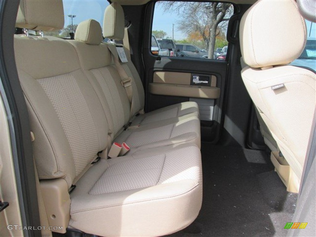 2013 F150 XLT SuperCrew - Pale Adobe Metallic / Adobe photo #13