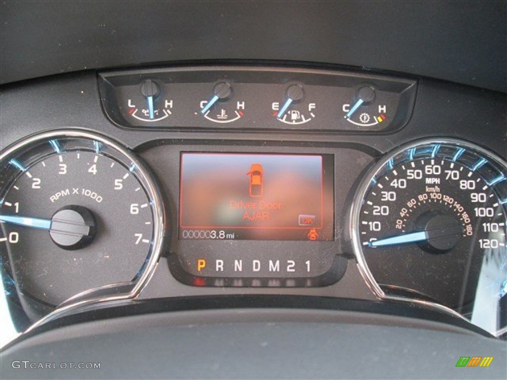 2013 F150 XLT SuperCrew - Ruby Red Metallic / Steel Gray photo #20