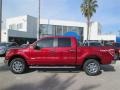 2013 Ruby Red Metallic Ford F150 XLT SuperCrew 4x4  photo #2