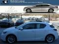 Starfire White Pearl 2013 Lexus CT 200h Hybrid