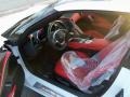 Adrenaline Red 2014 Chevrolet Corvette Interiors