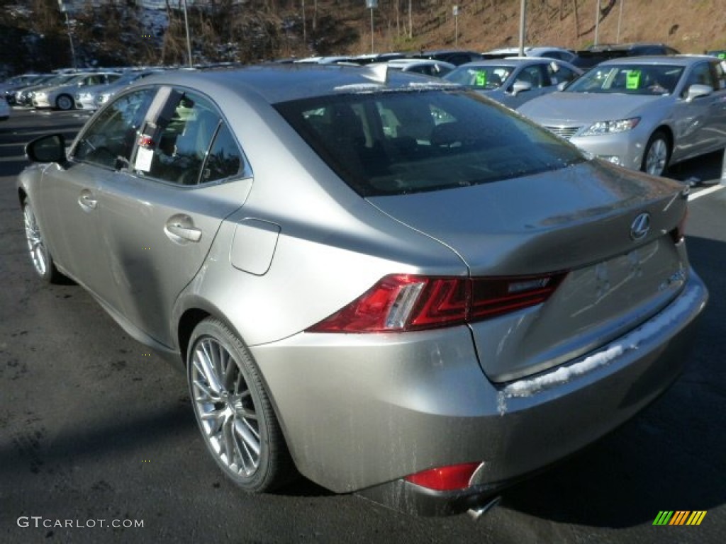 2014 IS 250 AWD - Atomic Silver / Black photo #2