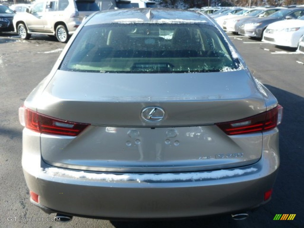 2014 IS 250 AWD - Atomic Silver / Black photo #3