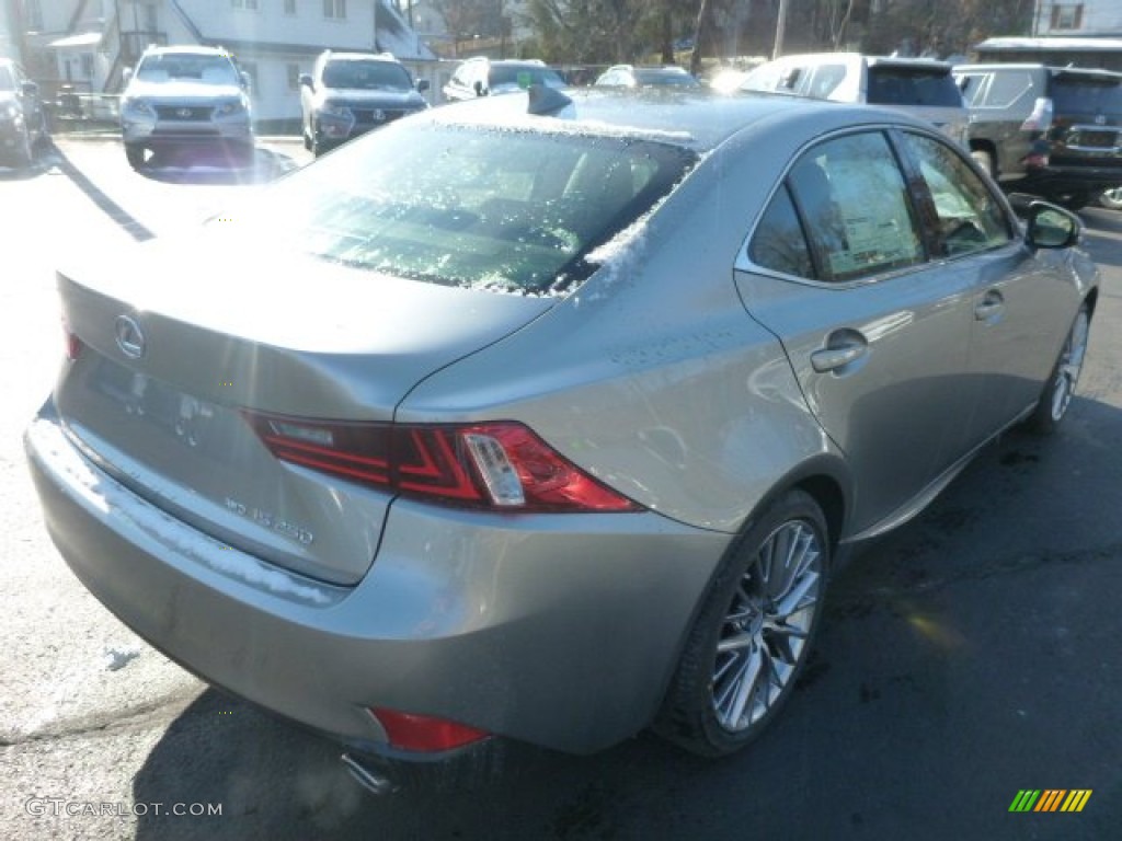 2014 IS 250 AWD - Atomic Silver / Black photo #4