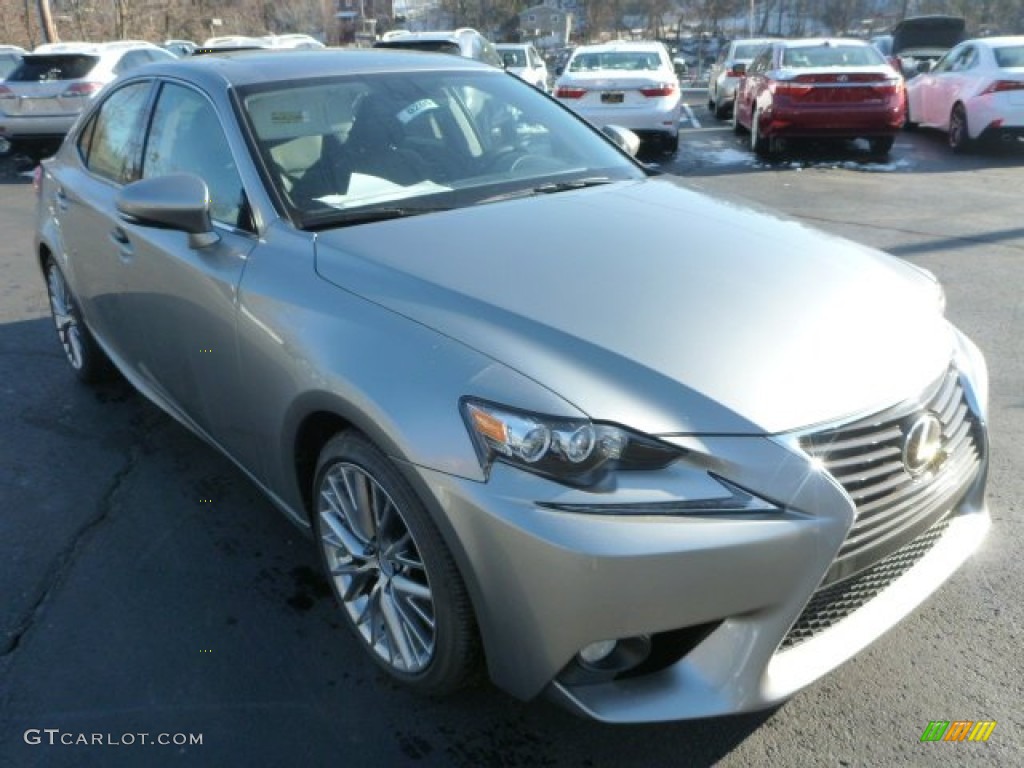 2014 IS 250 AWD - Atomic Silver / Black photo #5