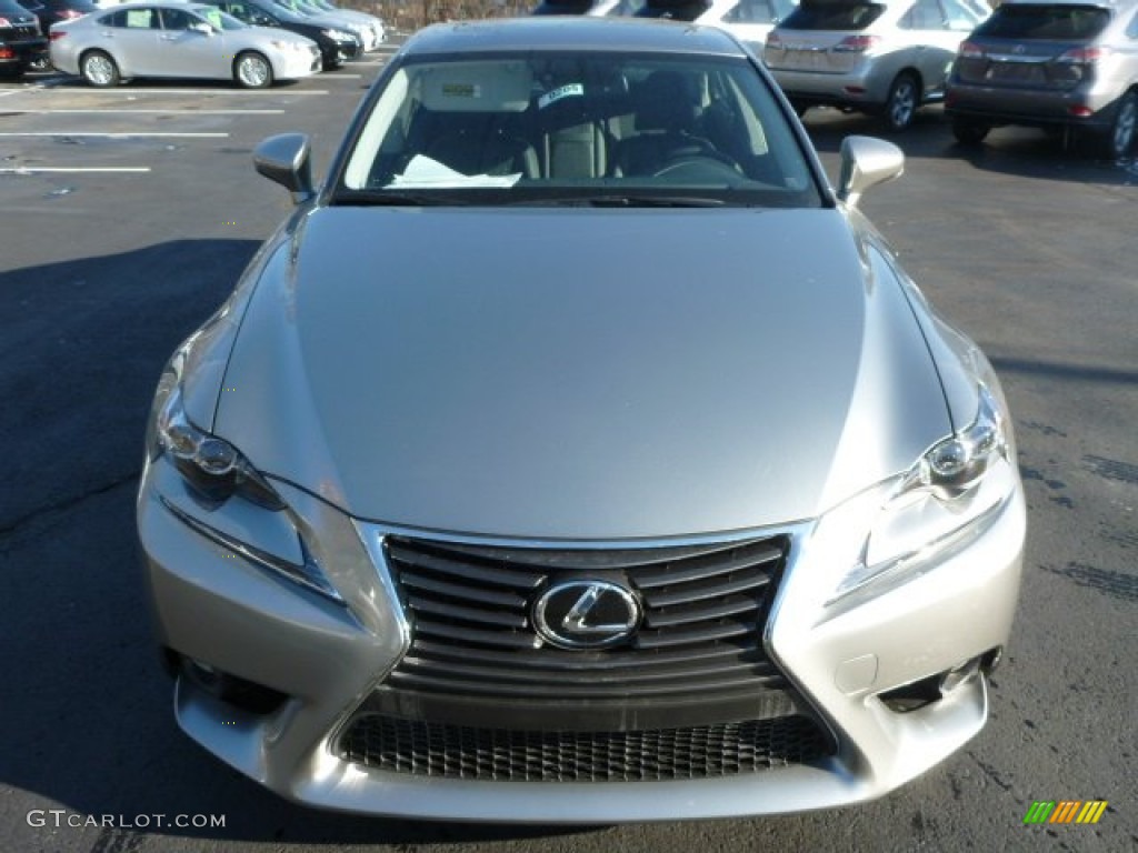 2014 IS 250 AWD - Atomic Silver / Black photo #6