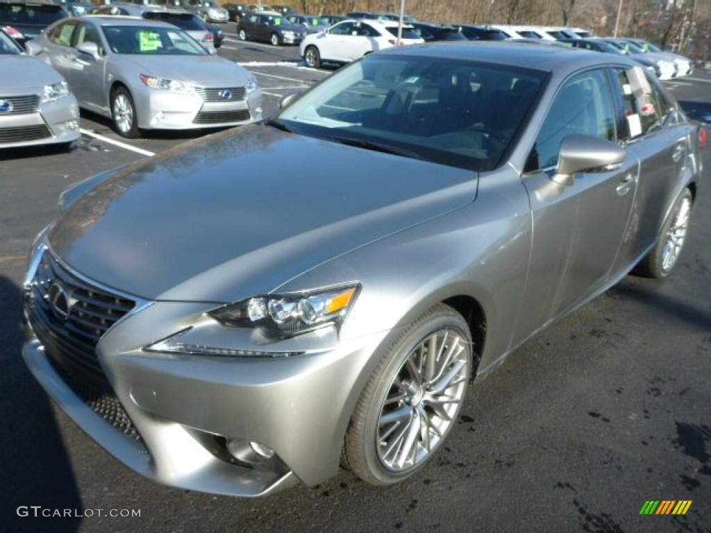 2014 IS 250 AWD - Atomic Silver / Black photo #7
