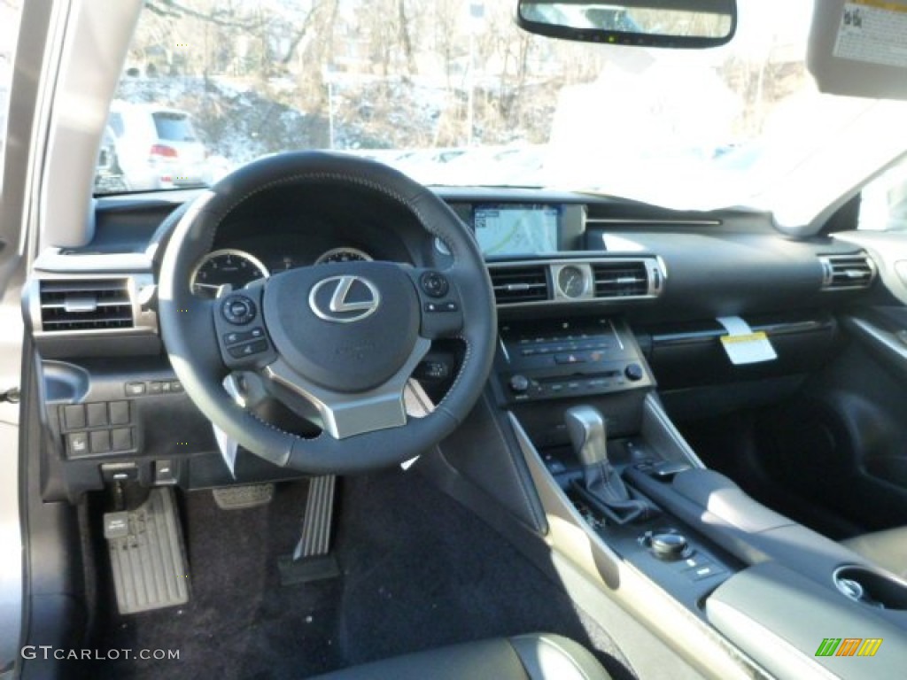 2014 IS 250 AWD - Atomic Silver / Black photo #11